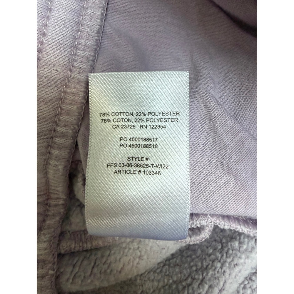 Aritzia TNA Sweatfleece Cozy Fleece Perfect Fit Joggers Lavender Purple Small - Picture 8 of 11